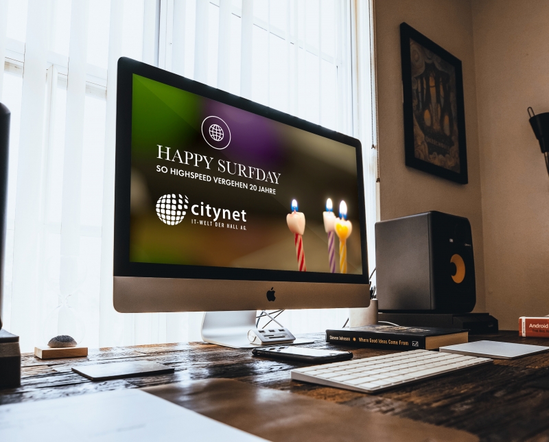 Seit 20 Jahren ist Citynet am Markt.